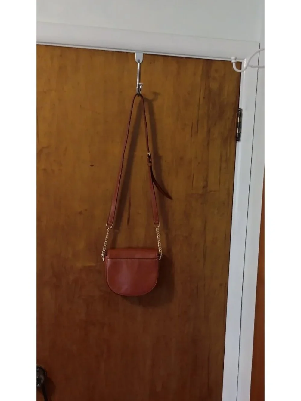 Michael Kors Bedford Small Flap Crossbody Salmon Pink WITH COA AUTHENTIC - Picture 11 of 12